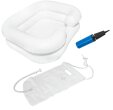Haarwaschwannen-Set EXTRA mit Duschvorrichtung und Pumpe...