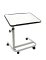 Beistell-Tisch ca.62x41x65-98cm weiß