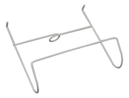 Bettbeutel-Halter rund weiß