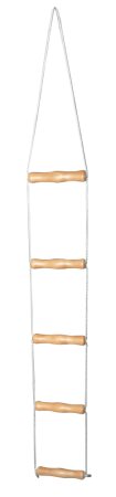 Bettleiter, 5 Holzgriffe anatomisch geformt ca. 130cm