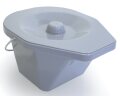 Toilettentopf mit Deckel für H407/H440/H450/...