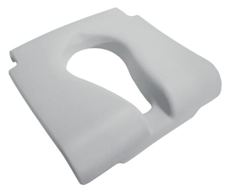 Softsitz für Dusch- und Toilettenrollstuhl AQUATEC OCEAN / OCEAN XL / OCEAN E-VIP grau