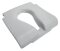 Softsitz für Dusch- und Toilettenrollstuhl AQUATEC OCEAN / OCEAN XL / OCEAN E-VIP grau