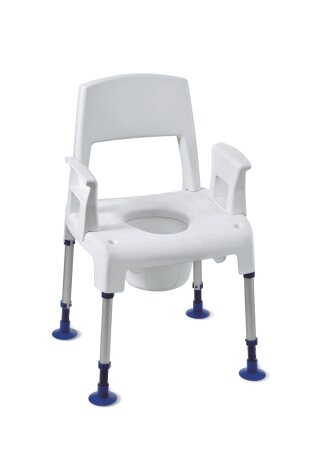 Multifunktions-Duschstuhl AQUATEC PICO 3 in 1, weiß