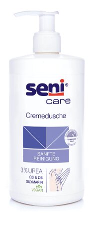 Seni Care Cremedusche mit 3% Urea 500ml