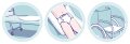 Bettschutzunterlagen Seni Soft Basic 90x60 (1 Karton: 4 x...