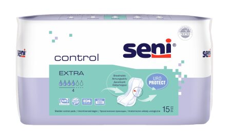 Inkontinenzeinlagen Seni Control Extra (1 Karton: 12 x 15 Stück)