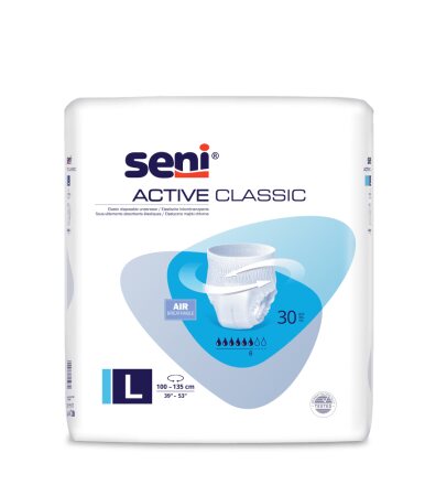 Inkontinenzslip Seni Active Classic L, Hüfte 100-135 cm (1 Karton 3 x 30 Stück)
