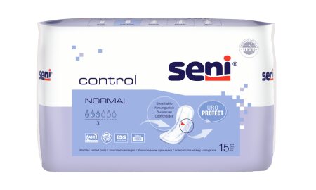 Inkontinenzeinlagen Seni Control Normal (1 Karton: 12 x 15 Stück)