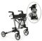 Rollator Quadri-Light, silber