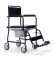 Toilettenrollstuhl 139 blau