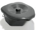 Toiletteneimer RS3 für Toilettenstuhl 9062 grau