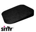 Sitty mobil Autokeilkissen 38 x 40 x 6,5/1cm schwarz
