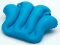 Großes Badewannenkissen aufblasbar 57x38cm blau