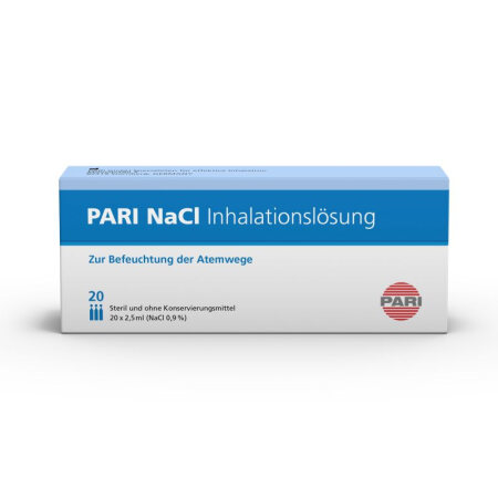Inhalationslösung PARI NaCl - 20 Ampullen a 2,5 ml
