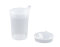 Trinkbecher aus Kunststoff 250 ml mit 2 Trinkdeckeln, 4 mm & 12 mm Auslauf,
