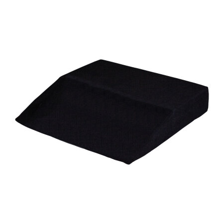 Arthrodesenkissen 43 x 43 x 8 cm (! ohne Keil !) Keileinschnitt beidseitig, schwarz