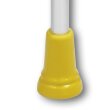 Krückenkapsel chromgelb 17mm