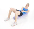 Pilates Foamroller Premium 90 x 15 cm, lila