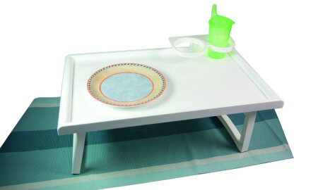 Betttisch / Serviertisch, Kunststoff,