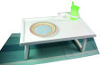 Betttisch / Serviertisch, Kunststoff,