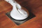 selbstklebende Edelstahlplatten, 2er Set
