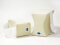 Kniekissen 23x15x15 cm, beige, Bezug aus Frotteestoff