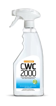 Geruchsvernichter mit Desinfektionsmittel Ultrana, CWC 2000, 500 ml Sprühflasche (VPE: 12 Stück)