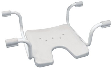 Badewannensitz Bob ohne Rückenlehne, weiß