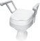 Toilettensitzerhöhung TSE 120, mit Armlehnen