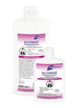 Hände-Desinfektionsmittel ALCOMAN+ 500 ml
