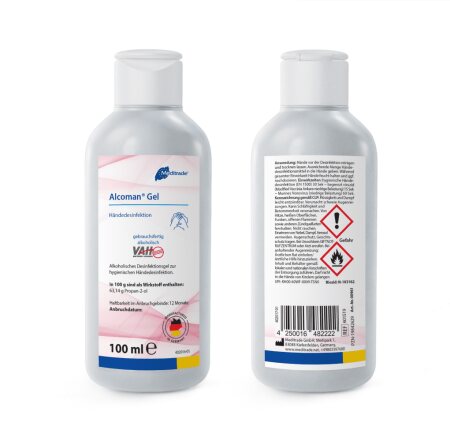 Hände-Desinfektionsgel ALCOMAN-GEL 100 ml