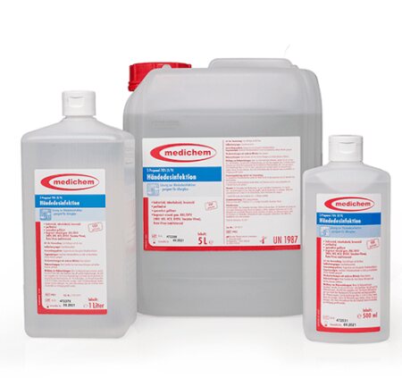 Händedesinfektion flüssig 500 ml