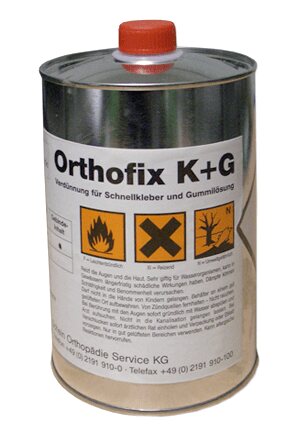Verdünner Orthofix für Klebestoffe K + G 1 Liter