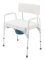 Toilettenstuhl TS-Care XXL, feststehend, grau