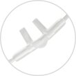 AEROpart Sauerstoff-Brille 13-S mit 2m Schlauch, gerade...