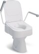 Toilettensitzerhöhung TSE 150 Plus mit Deckel und Armlehnen, weiß