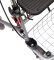 Rollator SENIO mit Tablett, Korb, Sitz und Stockhalter, PU, silber