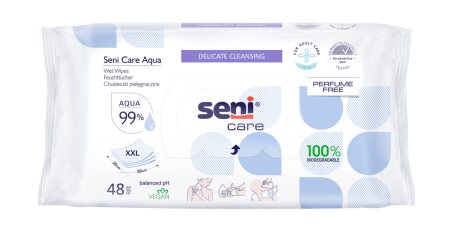 Seni Care Feuchttücher Aqua (VPE: 48 Stück)