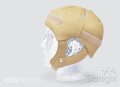 Starlight Secure Kopfschutz Leder, beige 56-59 cm