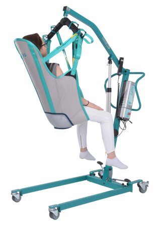 Liftergurt aks-Standard mit Rückenverstärkung und Kopfstütze Gr. M