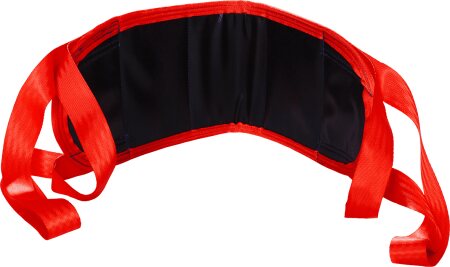 aks-Hebegurt, schwarz-rot Gr. M