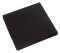 Sitzkissen Standard mit Stuhlbändern RG35, schwarz 48 x 45 cm