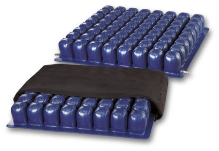 Sitzkissen soft air sit Zwei-Kammer-System schwarz 44 x 44 cm