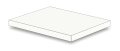 Extrafoam Hard Platte, 95x95 cm weiß 3 mm