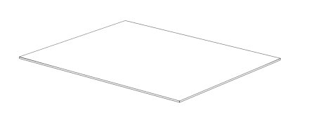 Tiefziehfolie Vacupress 0,5 mm, transparent 45 x 40 cm