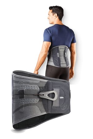 Lumbalstützorthese Aspen ELITE ACTIVE+ grau Gr. XXL