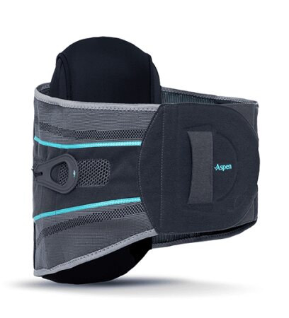 Lumbalstützorthese Aspen Elite Pro grau Gr. XXXL