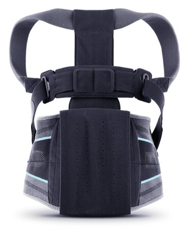Verstellbare Rückenorthese Aspen Elite TLSO anthrazit-schwarz Gr. XXL