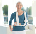 Schulterbandage Tricodur Gilchrist Plus Farbe: blau Gr. S